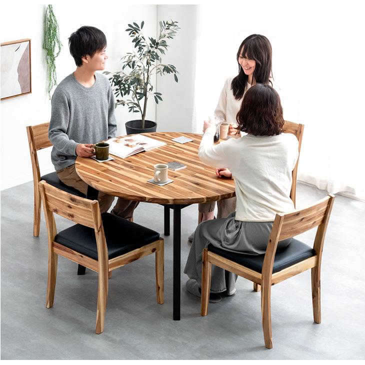 ともたん　丸テーブル　4人掛け　おしゃれ　円　ダイニング　カフェ　セット ともたん 丸テーブル 4人掛け おしゃれ 円 ダイニング カフェ セット