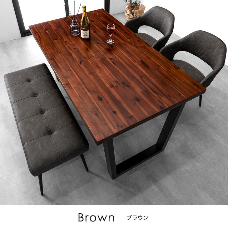 タンスのゲン 25日正午〜+3% ダイニングテーブルセット 4人 ベンチ