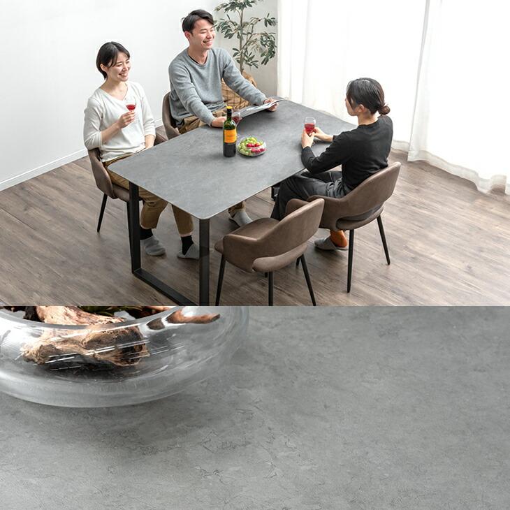 タンスのゲン ダイニングテーブル 6人 180 セラミック 単品 ダイニング