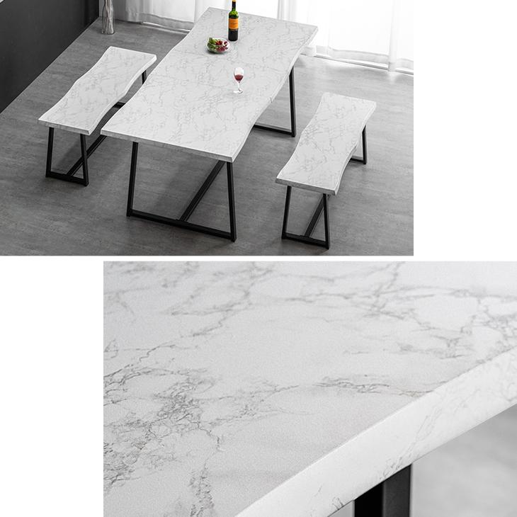 タンスのゲン ダイニングテーブル 4人 6人 伸縮 単品 伸長式