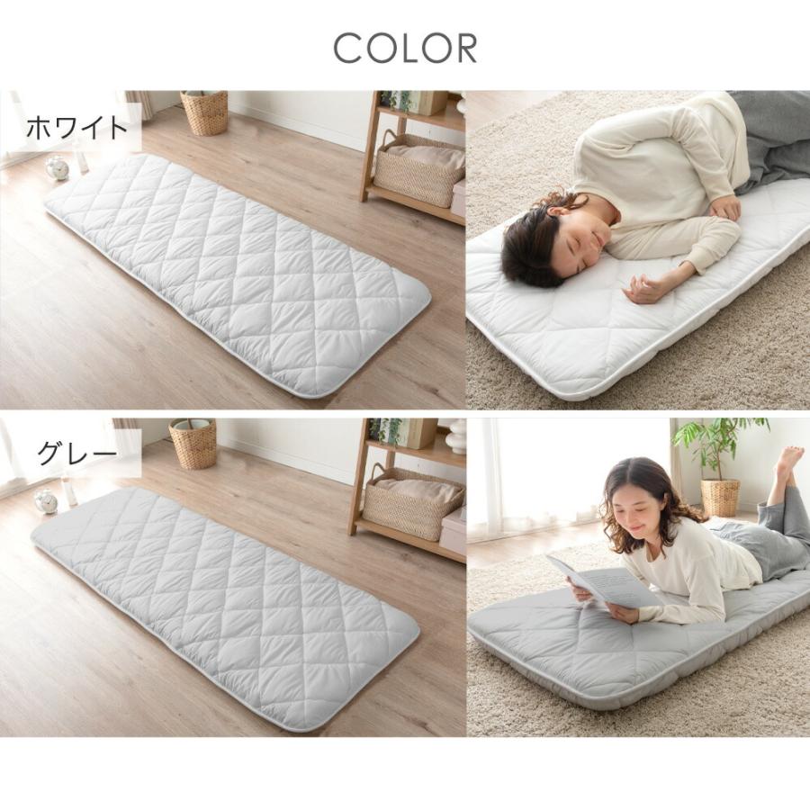 タンスのゲン 19日超お得 敷き布団 マットレス 8cm厚 セミシングル 幅