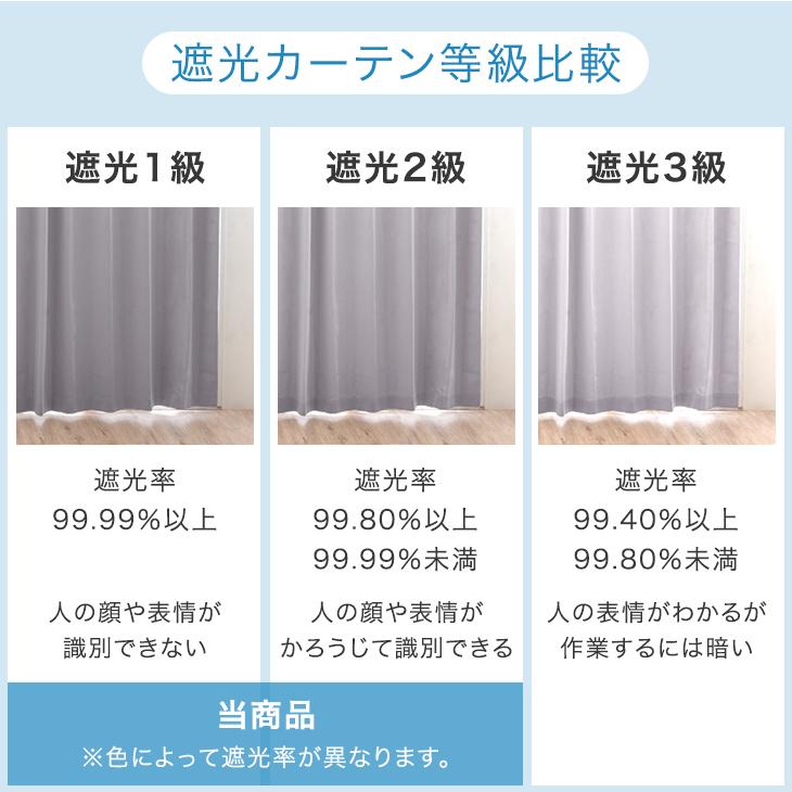 カーテン 遮光 4枚セット 幅100 丈135 1級 2級 ドレープ レース 遮光テーテン 洗える 遮熱 無地 おしゃれ 断熱 シンプル ミラー 保温｜tansu｜09