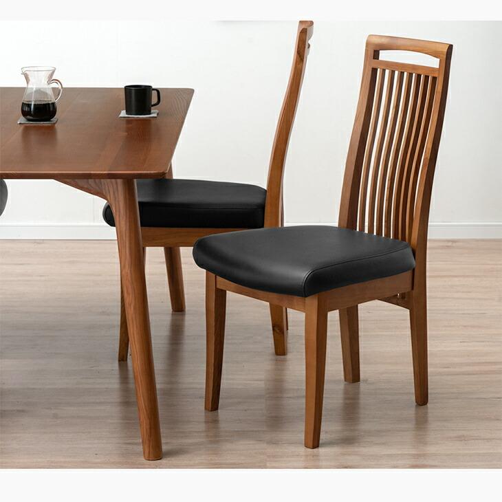 タンスのゲン ダイニングチェア 4脚 セット おしゃれ 木製 ダイニング