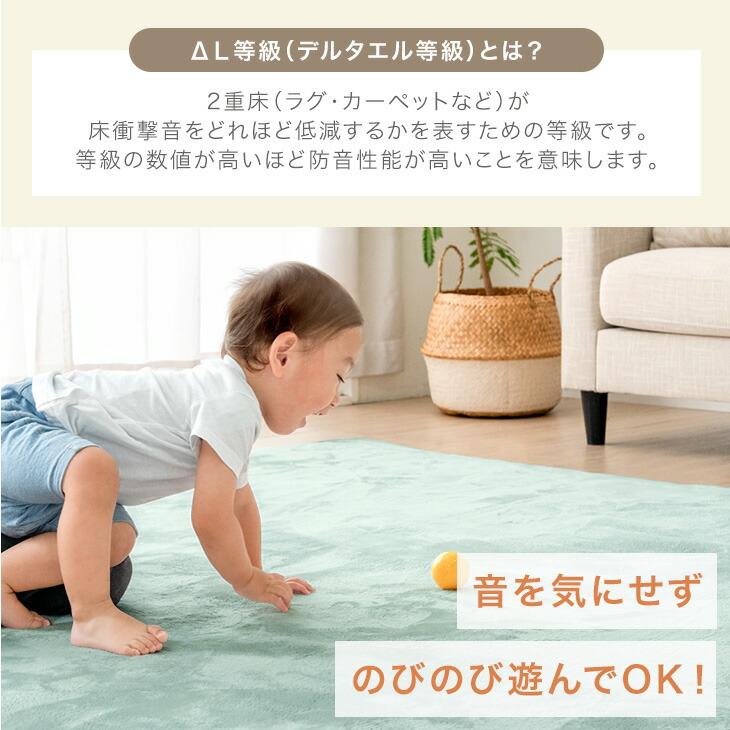 タンスのゲン 本日+4% 下敷きマット 洗える ラグ 下敷き 厚手 10mm 170