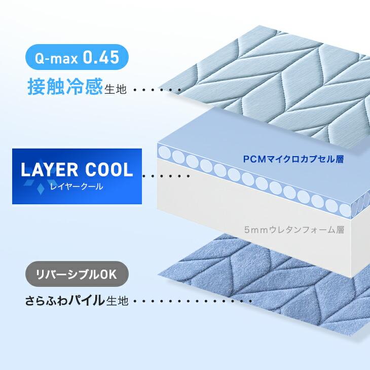 タンスのゲン 敷きパッド シングル 敷パッド 洗える 接触冷感 夏用 冷