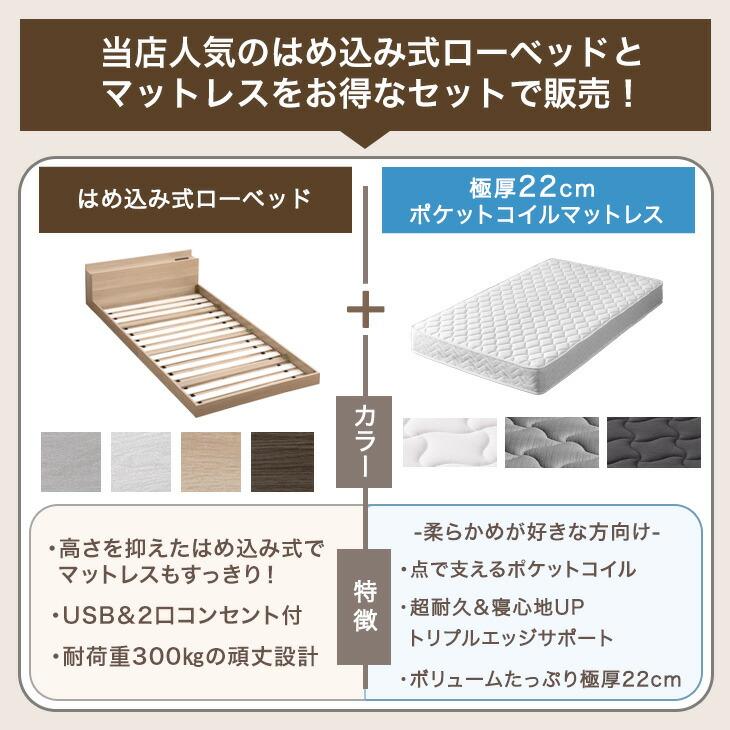 タンスのゲン ベッド マットレス クイーン ベッドフレーム マットレス