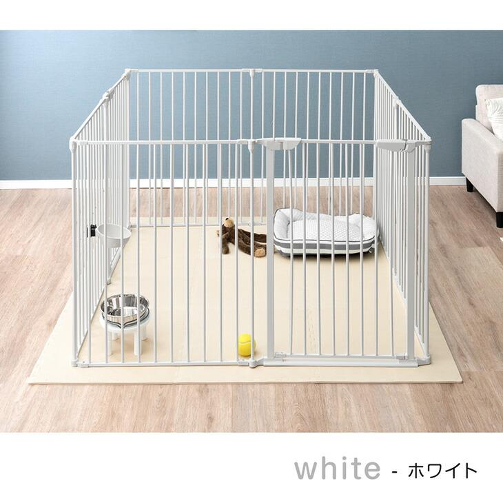 タンスのゲン ペットサークル 折りたたみ 高さ100cm 12枚セット 犬用