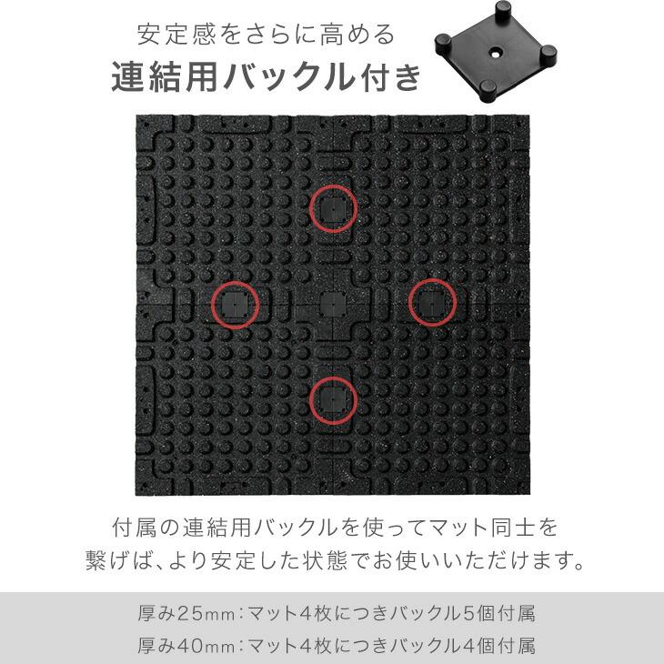 【取りに来てくれる方限定】ジムマット厚み20ミリ30枚（ばら売り可） ジムマット 25mm厚 トレーニングマット 50cm 極厚 20枚 硬質 ジム