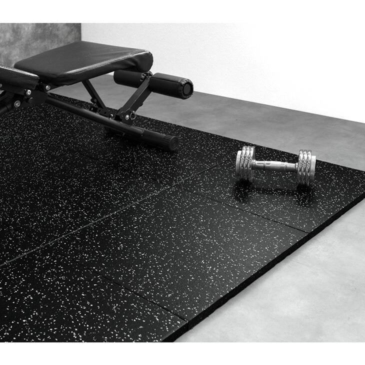 22日+5% ジムマット 25mm厚 トレーニングマット 50cm 極厚 20枚 硬質