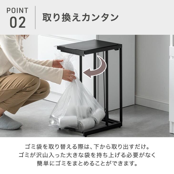 タンスのゲン 7日+5% ゴミ箱 両開き 45l 2個セット スリム 蓋付き