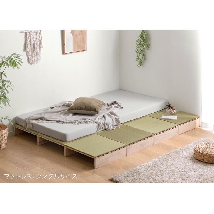タンスのゲン すのこベッド シングル 畳 パレットベッド すのこ ベット