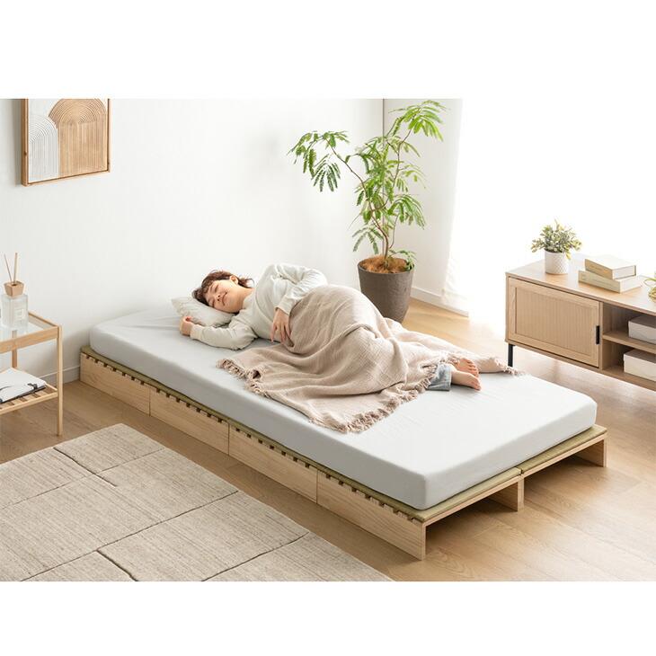 タンスのゲン すのこベッド パレットベッド 畳 セミダブル ダブル