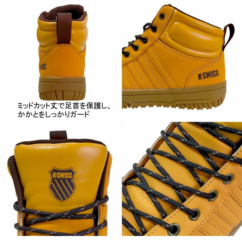 ケースイス K・SWISS KSLW 05 MID 防水スニーカー スノトレ 防滑 滑りにくい 雪道 レディース メンズ : シューズショップ ...