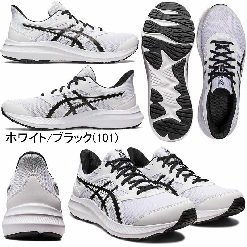 アシックス JOLT 4 ランニングシューズ ウォーキングシューズ 1011B602 asics WALKING 4E ブラック ホウィト 軽量 クッション性｜tantan777｜05