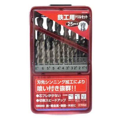 E Value 4977292370325 鉄工用ドリルセット ETD 25S : タンタン