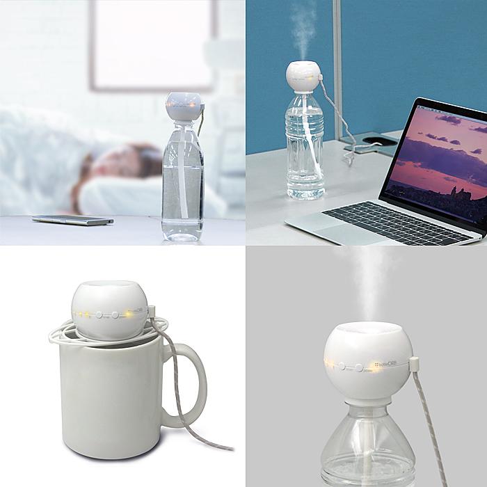 サトちゃん ペットボトル式加湿器 Sato 楽天市場】加湿器 ペットボトル