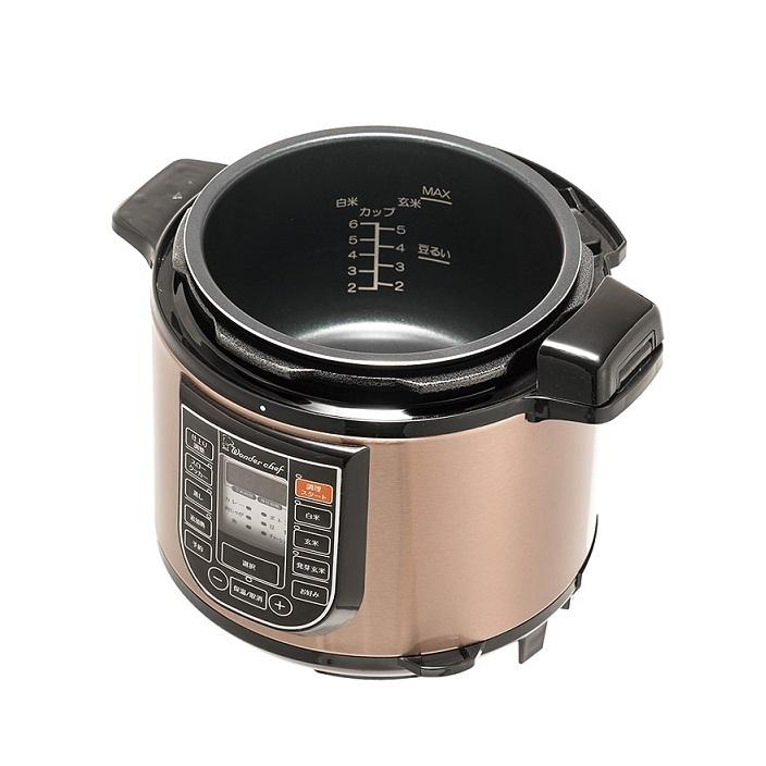 Wonder chef(ワンダーシェフ) OEDD40ST 【楽ポン】家庭用マイコン電気圧力鍋4L【スターターセット】 :2775798:タンタンショップ - 通販 - Yahoo!ショッピング Wonder chef(ワンダーシェフ) OEDD40ST 【楽ポン】家庭用マイコン電気圧力鍋4L【スターターセット】 :2775798:タンタンショップ - 通販 - Yahoo!ショッピング