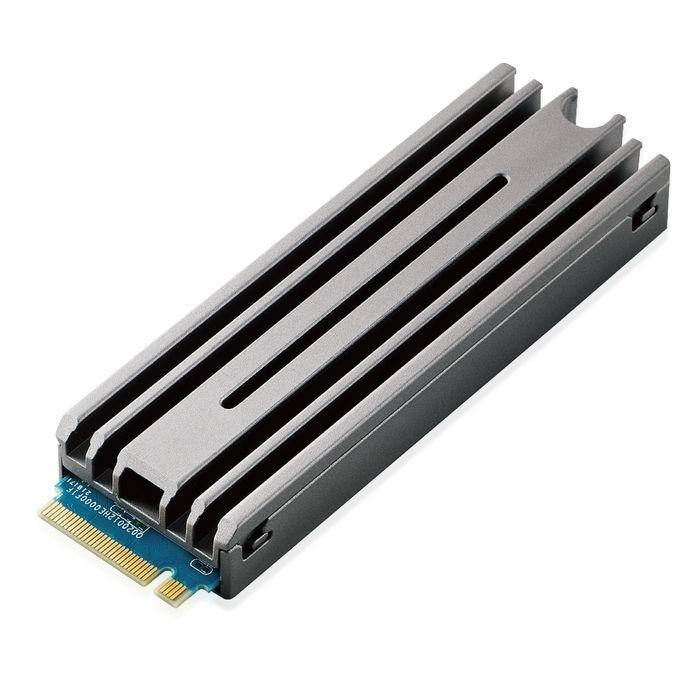 エレコム ESD-IPS2000G SSD 内蔵 2TB M.2 2280 PCIe Gen4.0 x4 専用 ヒートシンク付き 放熱 NVMe 1.4