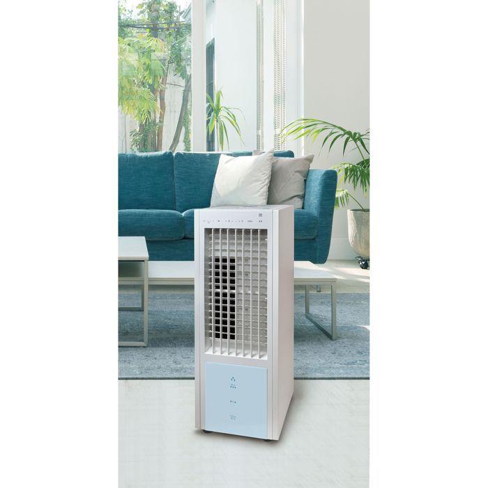 TEKNOS TCW 020 リモコン付き冷風扇風機 ホワイト TCW020 : タンタン