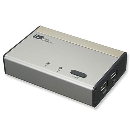 【納期目安：１週間】ラトックシステム RS-230UDA DVIパソコン切替器(2台用) (RS230UDA)｜tantan