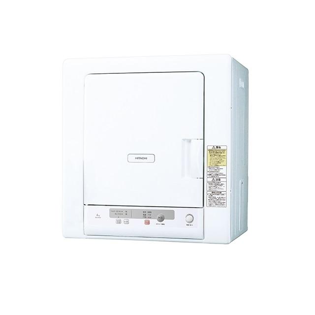 日立（HITACHI） DE N40HX W 日本製 4kg 低温乾燥コース 搭載 衣類乾燥 