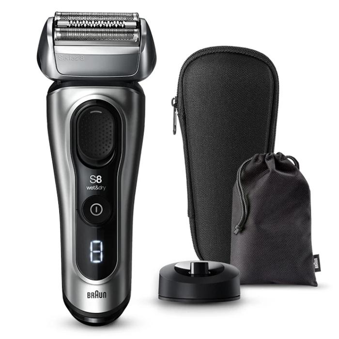 激安の Braun ブラウン 8350S-V シリーズ8 充電式シェーバー シルバー