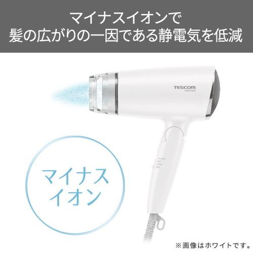 テスコム（TESCOM） TD200B W マイナスイオン ヘアードライヤー