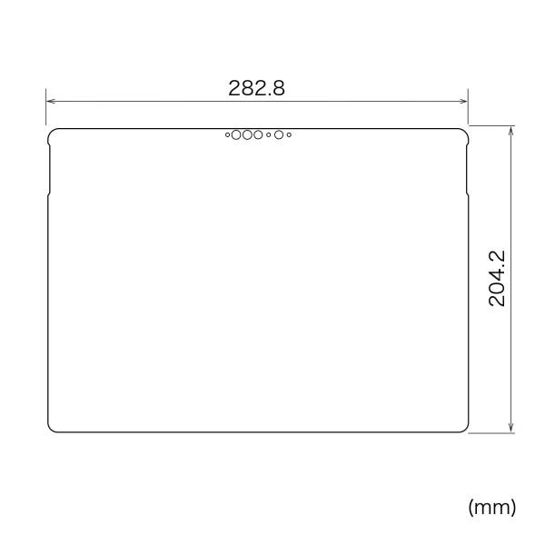 サンワサプライ LCD-SF11BCAR Surface Pro 9用ブルーライトカット液晶保護指紋反射防止フィルム (LCDSF11BCAR)｜tantan｜03