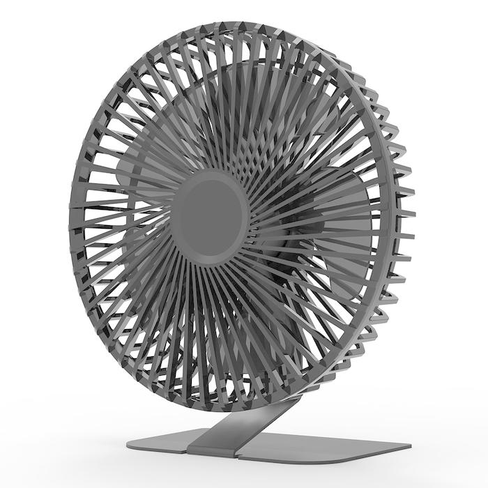 卓上扇風機 トップランド SF DK38BK 卓上扇風機 どこでもFANTASTIC パワフル