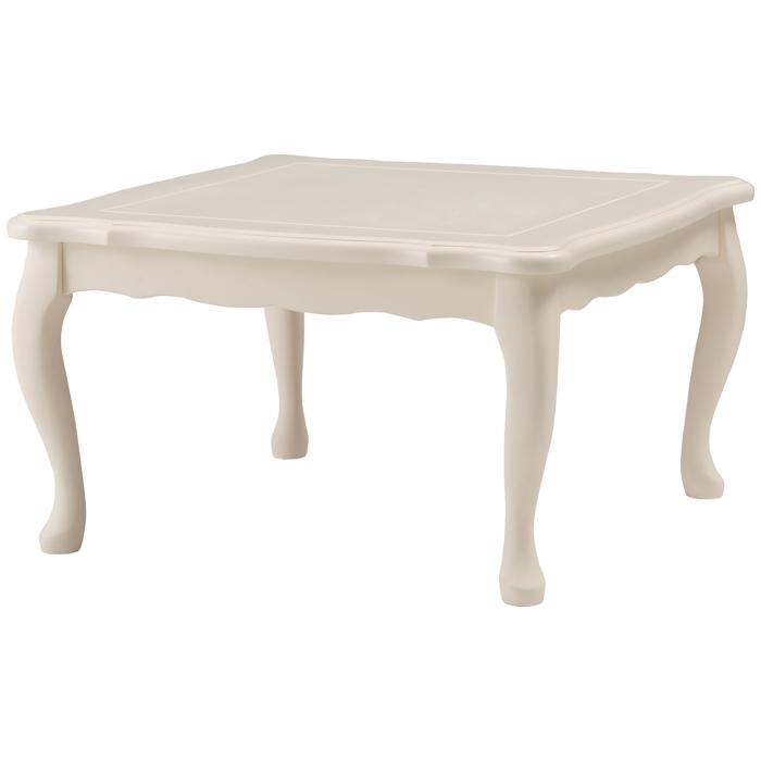 猫脚コタツ 正方形 東谷（あづまや） KT-411WH【送料無料】 (KT411WH) 東谷 あづまや KT 411WH 猫脚コタツ 正方形 KT411WH : タンタン