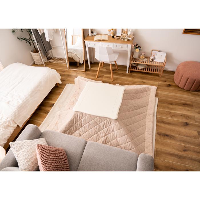 東谷 あづまや KT 411WH 猫脚コタツ 正方形 KT411WH : タンタン