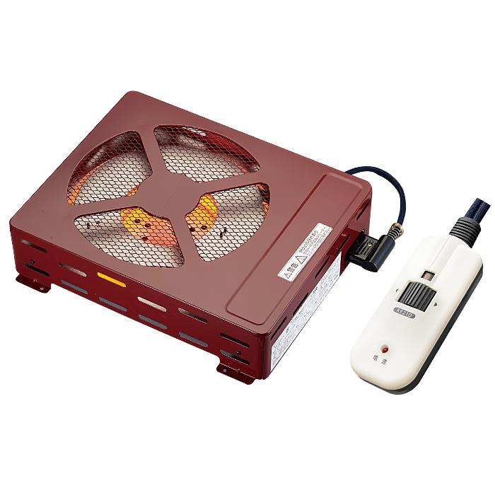 新品未使用　木製ヒーター内蔵こたつ METRO メトロ MH 604RE DB 堀こたつヒーター ハロゲンヒーター 丸管