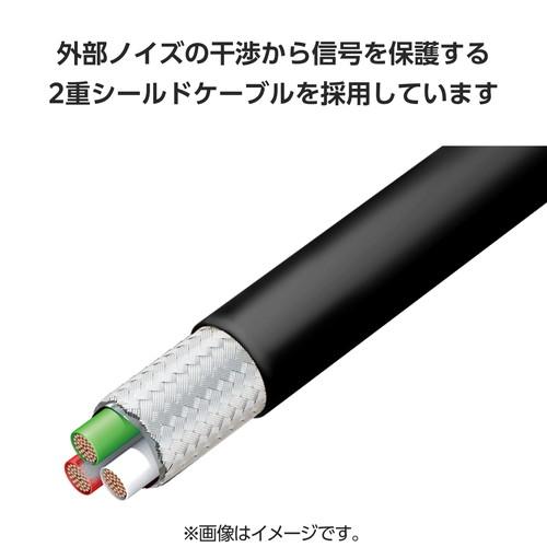 エレコム MPA-CC1G05BK タイプCケーブル (Type-C to C) 0.5m PD 100W USB10Gbps準拠 【MacBook Pro iPad iPhone 等対応】ブラック【メール便での発送商品】｜tantan｜06