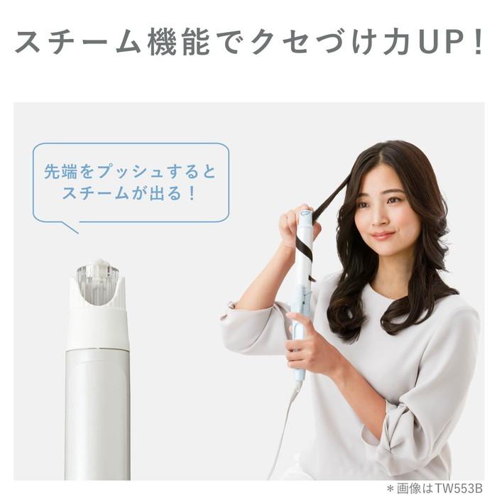 テスコム（TESCOM） TM453B W ヘアアイロン カール コテ 32mm モイスト