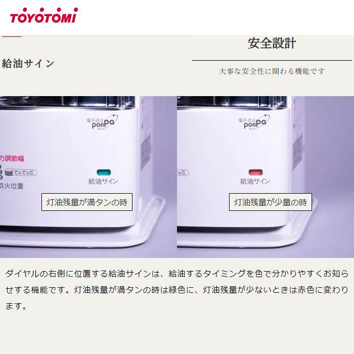 未使用品☆トヨトミ 石油ストーブ ぐるんPa ホワイト RS-G24N(W) TOYOTOMI（トヨトミ） RS G3024 W 石油ストーブ 電池レス ぐるんPa