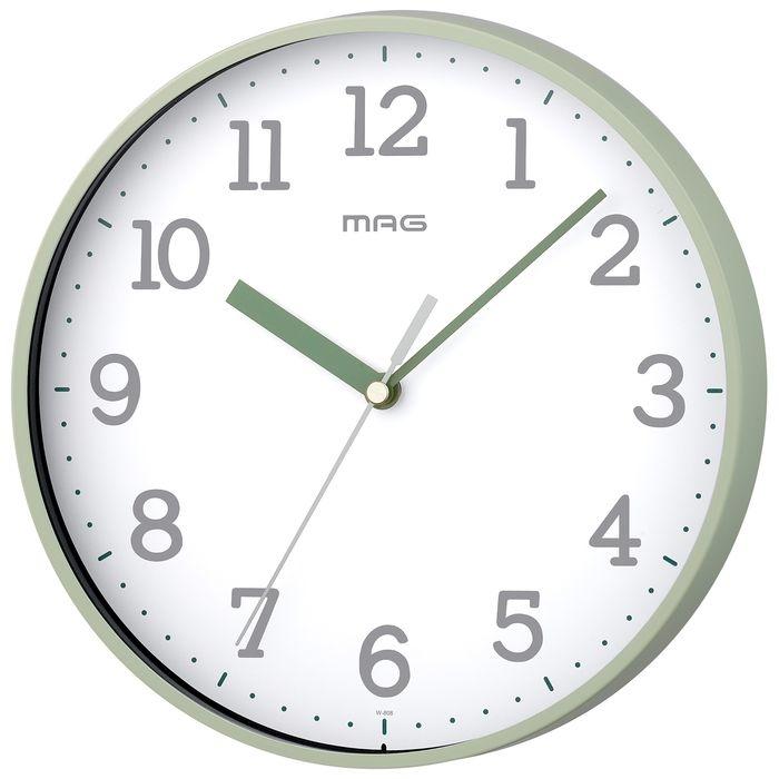 MAG W 808GR Z 掛け時計 壁掛け時計 グリーン ガレット 直径22.5cm