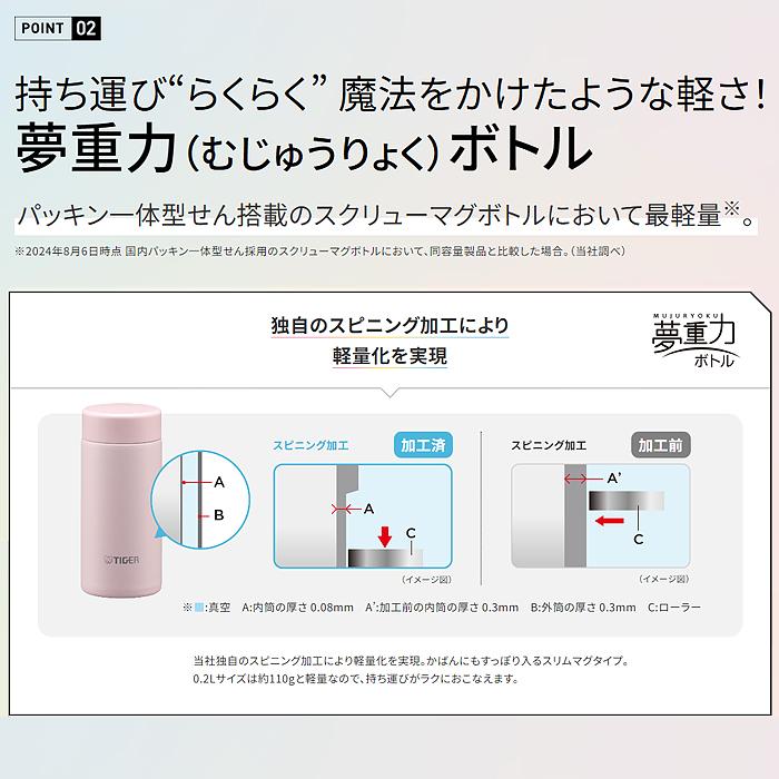 タイガー（TIGER） 【納期目安：1週間】タイガー MMP W031 PO 真空