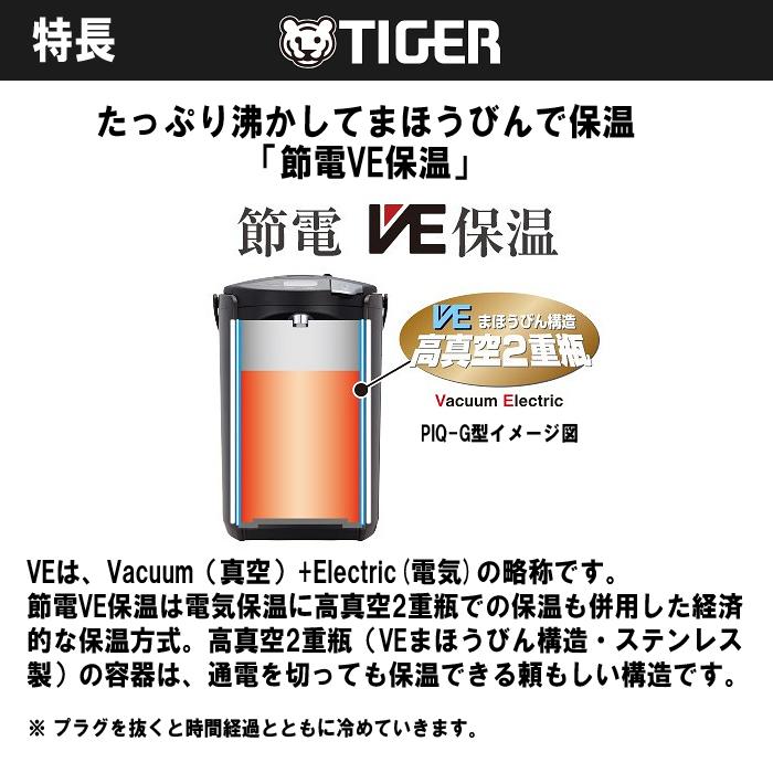 タイガー（TIGER） VE電気まほうびん＜とく子さん＞ : タンタン
