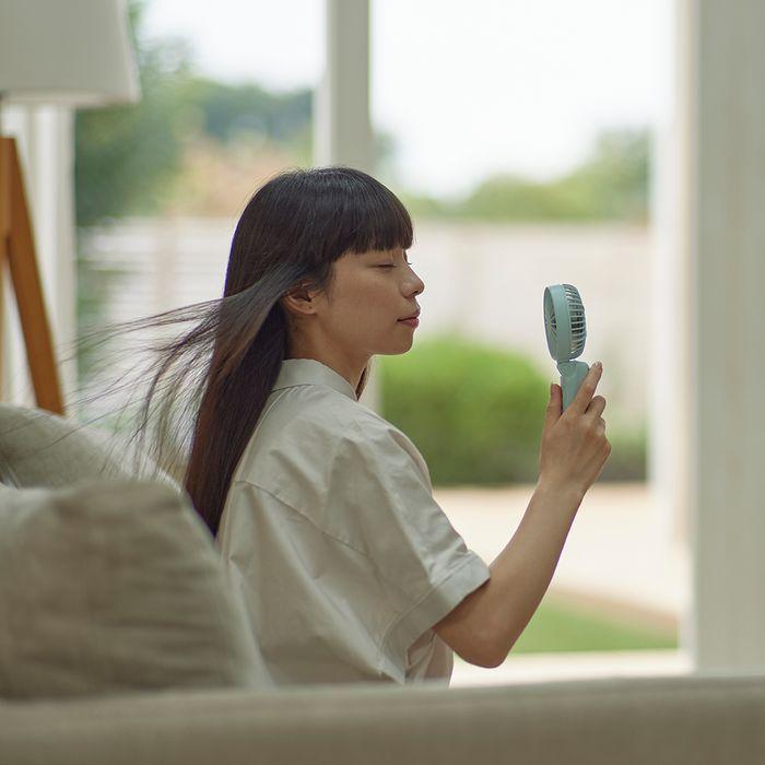 Rhythm（リズム） Silky Wind Mobile 3.2 ハンディ扇風機 二重反転