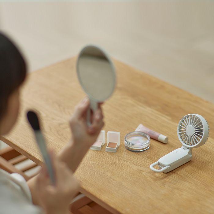 新品未使用品ツーファーシャルファンスティック 正規品 Rhythm（ファッション） リズム 9ZF040RH04 Silky Wind Mobile