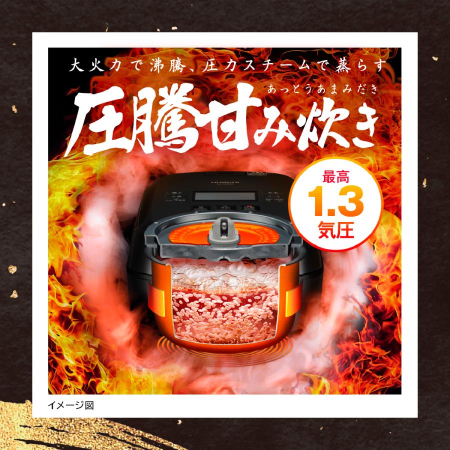 日立（HITACHI） IHジャー炊飯器 ふっくら御膳 HITACHI RZ-V100HM-W