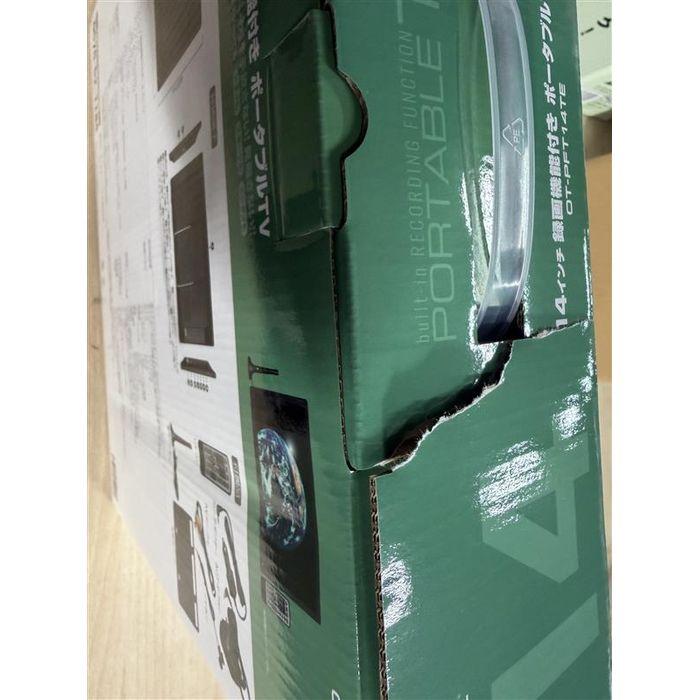 OVERTIME ZK OT PFT14TE 14インチ録画機能付きポータブルTV 訳あり品