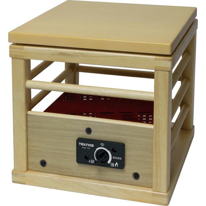 TEKNOS ASK 101 就寝用コタツ100W 天板付 一人コタツ ASK101