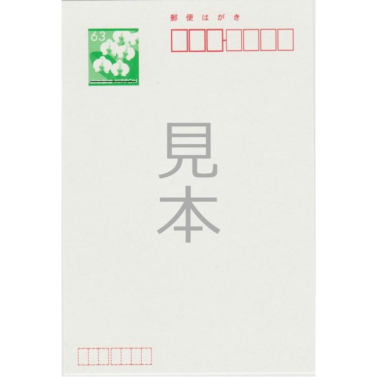 《官製 10枚》喪中はがき（桜）縦書きタイプ（sakuta）《既製文章/63円切手付ハガキ/胡蝶蘭切手/裏面印刷済み》｜tantanjp｜02