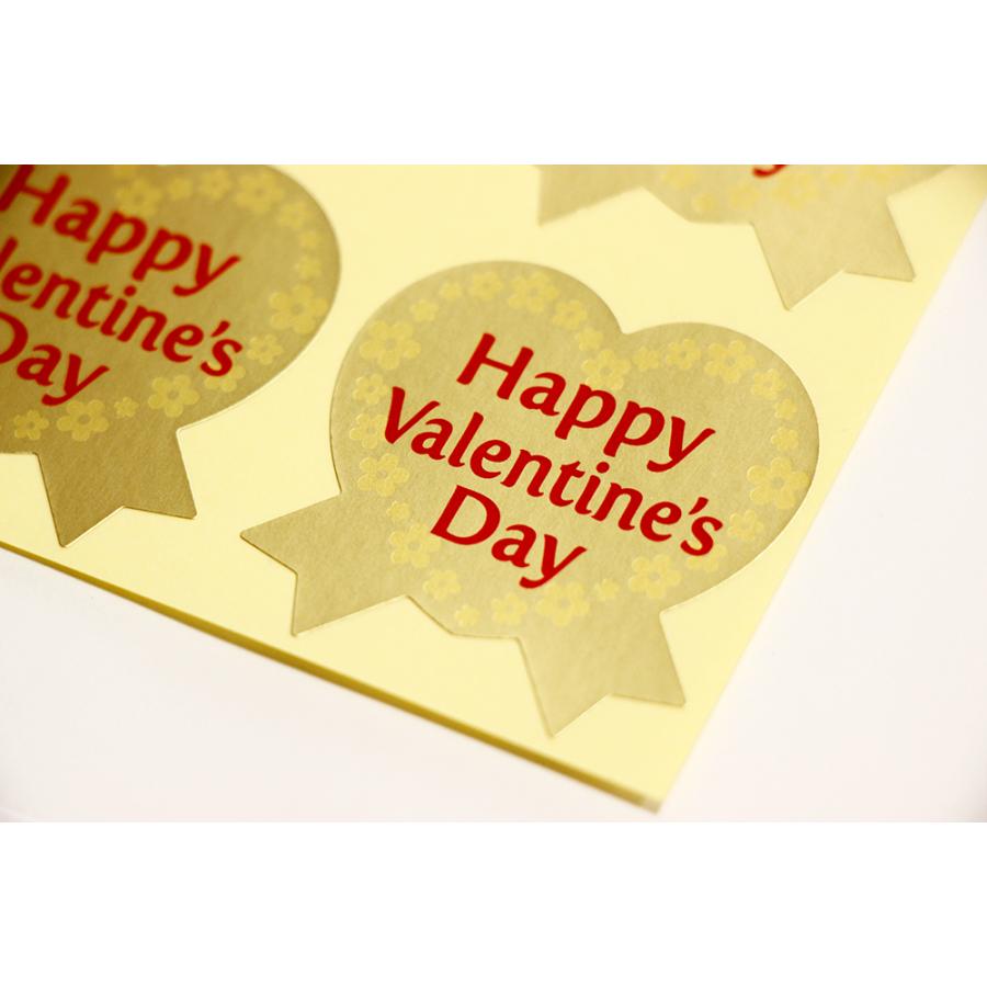 300枚 バレンタインシール デザイン7種の中から組み合わせ注文可能