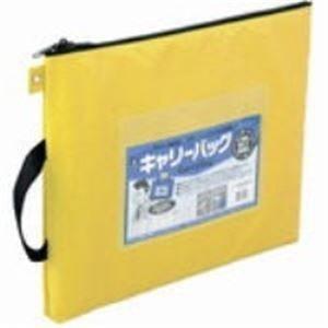 ds-1462194 （まとめ）ミワックス キャリーバッグ CB-500-Y B4 マチ無 黄 (ds1462194)