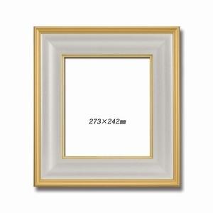 ds-2037593 輝く金フレームの色紙額　■金色紙（マット付き）273×242mm ゴールド (ds2037593)