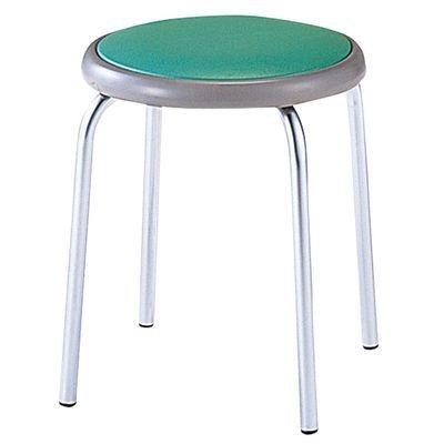 02-5295-02 丸椅子カラー:グリーン (02529502)
