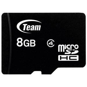 【予約】 microSDHCカード TEAM （まとめ） ds-2159555 8GB (ds2159555) TG008G0MC24A【×10セット】 SDカード