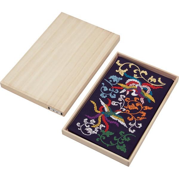 4517117016795 正絹西陣織帯地金封ふくさ 黒 鳳凰 (包装・のし可)